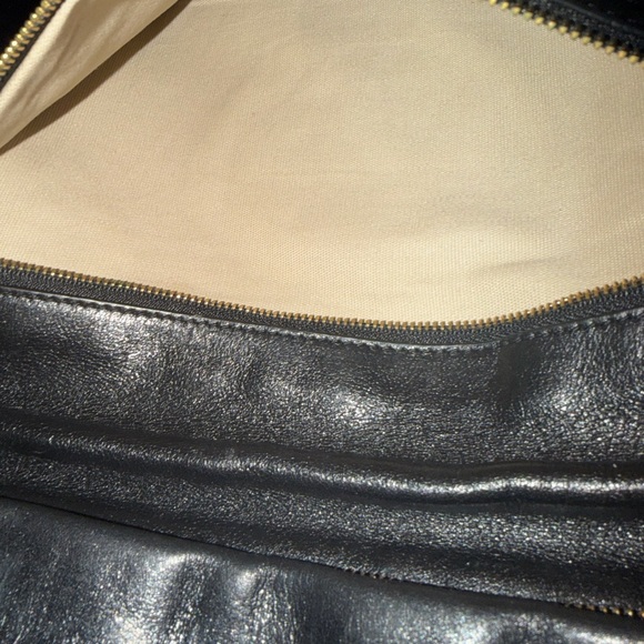 Tory Burch Black and Gold Reva Clutch - Picture 8 of 8